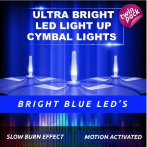 LightningBoltz Cymbal Lights Blue