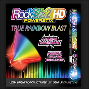 RockStix2HD RAINBOW BLAST drumsticks