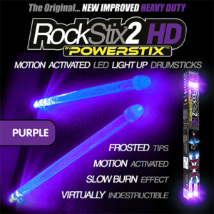 RockStix2HD PURPLE drumsticks