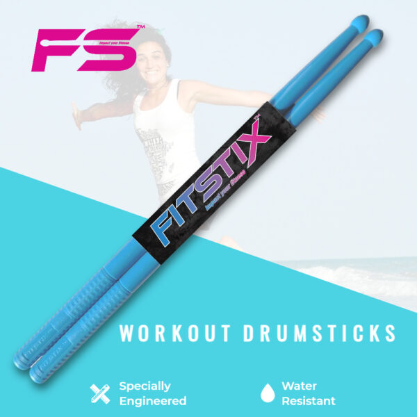FITSTIX workout drumsticks BLUE