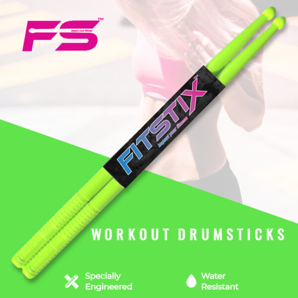 FITSTIX workout drumsticks green