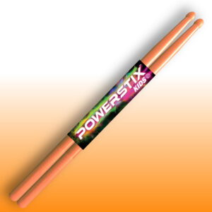 Powerstix Kids Drumsticks - ORANGE